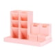 thumbnail image 1 of Estante Organizador de Artículos de Papelería HappyWare 4 cajas apilables rosa, 1 of 4