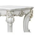 thumbnail image 6 of ACME Vendome II Wooden End Table with Scrolled Leg in Antique Pearl, 6 of 7