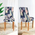 thumbnail image 3 of Yayeee 4 Pack Dining Chair Covers Stretch Parson Chairs Slipcovers Seat Protector, Pink Stripes, 3 of 6