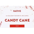 thumbnail image 2 of Native Deodorant - Paraben Free Aluminum Free - Candy Cane - Full Size 2.65 OZ 75 G (Candy Cane), 2 of 2