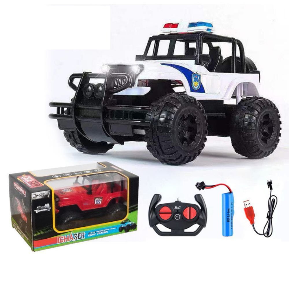 Baby Toddler Remote Control Car Toys Off Road Remote Control Car Rechargeable Remote Control Toy Car for Boys and Girls 4 5 6 7 8 9 Years Old