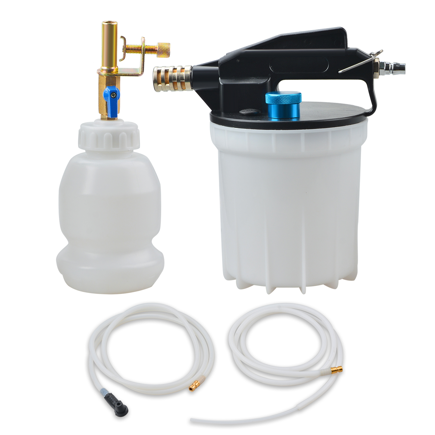 Pneumatic 2L Brake Bleeder & Auto Filler Kit Unit Vacuum