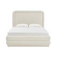 thumbnail image 3 of TOV Furniture Briella Velvet Upholstered Platform Bed, 3 of 4