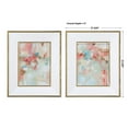 thumbnail image 3 of Uttermost A Touch Of Blush And Rosewood Fences Fir Art in Multi-Color (Set of 2), 3 of 3