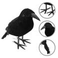 thumbnail image 3 of 4 piezas de decoración de cuervos para Halloween para decoraciones de Halloween, 3 of 3
