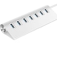 thumbnail image 2 of Aluminum Alloy USB 3.0 HUB 7 Ports High Speed Multi Splitter Adapter Up for Laptop Computer PC, 2 of 7