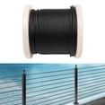 thumbnail image 3 of 316 Stainless Steel Wire Rope, 220ft Long, 7x7 Strand Structure, Breaking Strength 1400lbs, Smooth Surface, , Rust-resistant for Indoor & Outdoor Use, 3 of 6