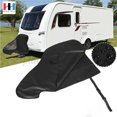 thumbnail image 3 of Ounissouiy Cubierta de enganche Cubierta de enganche de coche grande Cubierta de barra de tiro de ventilación Cubierta de barra de tiro de remolque Almacenamiento y organización del hogar Ounissouiy HA021701-00, 3 of 6