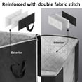 thumbnail image 3 of ZASCHMOY Under Bed Storage Containers, Foldable Underbed Storage Bags  with Transparent Window, for Blankets, Towels, Comforter, Sweaters, Pillows, 40 X 20 X 6 Inches,, 3 of 6