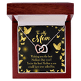 thumbnail image 4 of To Mom Best Mother a Son Inseparable Necklace, 4 of 20