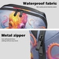 thumbnail image 4 of Octopus Digital Storage Bag Pouch, Hard Drive Bag, Laptop Cord Organizer, Cable Organizer, Oxford Fabric Waterproof Electronics Travel Case - 5.9x9.44x3.14 in., 4 of 6