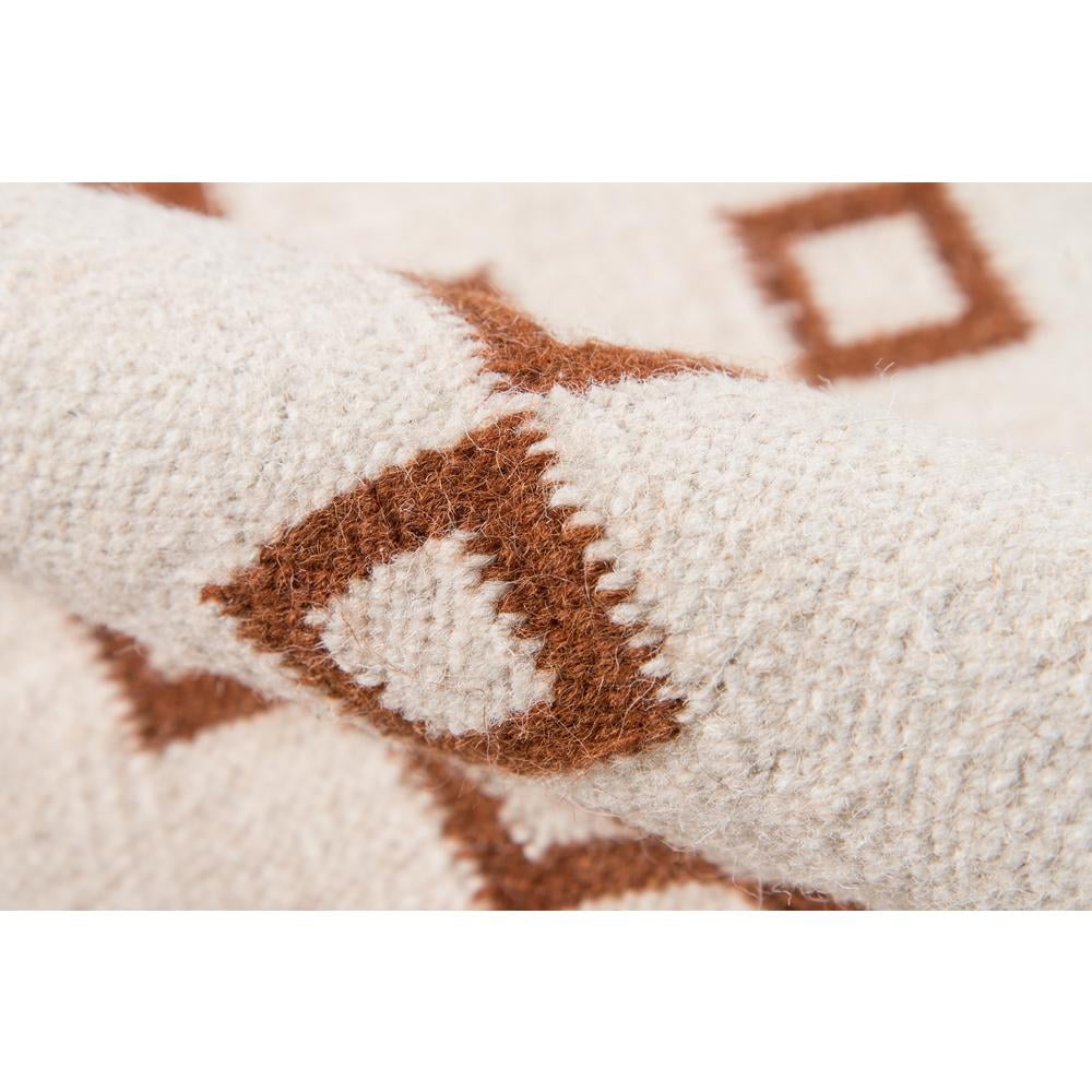 Erin Gates Contemporary Rectangle Area Rug, Rust, 7'6" X 9'6"