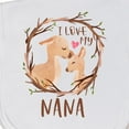 thumbnail image 3 of Inktastic I Love My Nana Baby Burp Cloth, 3 of 3