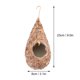 thumbnail image 2 of SOPOTUTU 2Ud Nido De Para Pájaros Colgante Color Marrón, 2 of 3