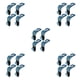 thumbnail image 1 of Riwesomey 4 Uds. Gancho de plástico para reposacabezas de automóvil, soporte colgante para teléfono móvil, azul Azul 5piezas Riwesomey CBP254221, 1 of 4