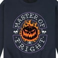thumbnail image 3 of The Nightmare Before Christmas - Master Of Fright - Men's Crew Neck Fleece Pullover, 3 of 5