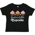 thumbnail image 3 of Inktastic Auntie Little Cupcake Niece Girls Toddler T-Shirt, 3 of 5