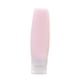 thumbnail image 1 of Contenedores de viaje de silicona, botellas de viaje rellenables para artículos de tocador y lociones. Rosa, 1 of 9