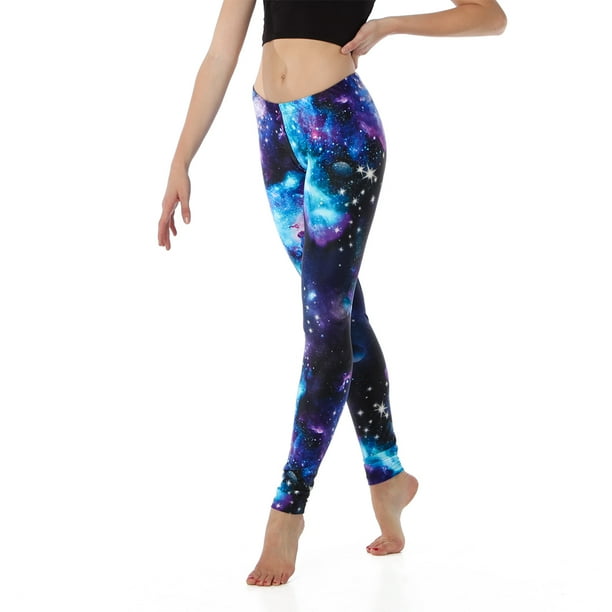 Alexandra Collection Youth Blue Galaxy Legging