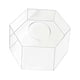 thumbnail image 2 of Base para pastel rellenable, soporte para flores, caja de exhibición para pastel, acrílico transparente Diámetro 20cm, 2 of 9