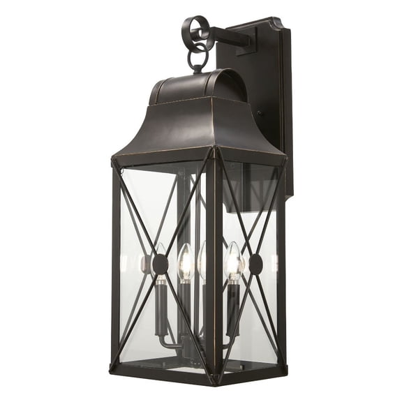 73293-143C-Minka Lavery-Great Outdoors - De Luz - 4 Light Outdoor Wall Mount-26.38 Inches Tall and 10.5 Inches Wide