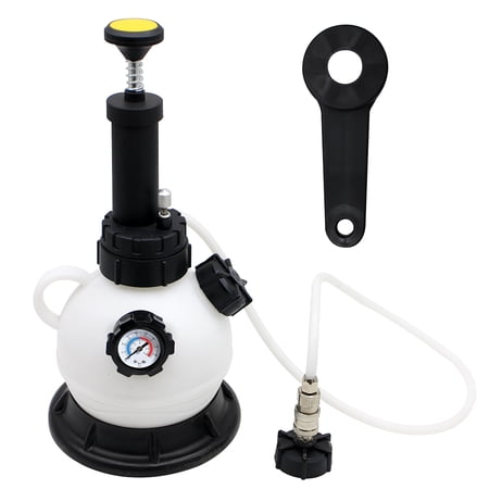 MAKERELE 2L Manual Brake Fluid Bleeder Exchange Pump One Person