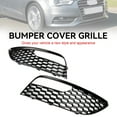 thumbnail image 3 of 2PCS Front Bumper Fog Light Surround Cover Grille Fit Audi A3 2012-2016 Mesh, 3 of 5