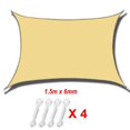 thumbnail image 3 of SDFGTstore Outdoor Anti-UV for Sun Shade Sail Rectangle/for Triangle Waterproof Garden Yard, 3 of 7