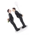 thumbnail image 4 of Adorno de pastel de boda gay Yuyangstore Parejas homosexuales, 4 of 8