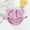 Pink, variant on Honeeladyy Lightweight Divided Plates 7.87 Inch, Solid Color Reusable Practical Complementary Compartment Wheat Straw Plates for Picnic School Home Camp, Pink