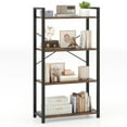 thumbnail image 1 of Gymax 47'' Floor Bookcase w/ Open Shelves Heavy Duty Metal Frame & Anti-Toppling Kits, 1 of 10