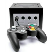 Restored Nintendo GameCube Console Jet Black with Controller and Memory Card (Refurbished)