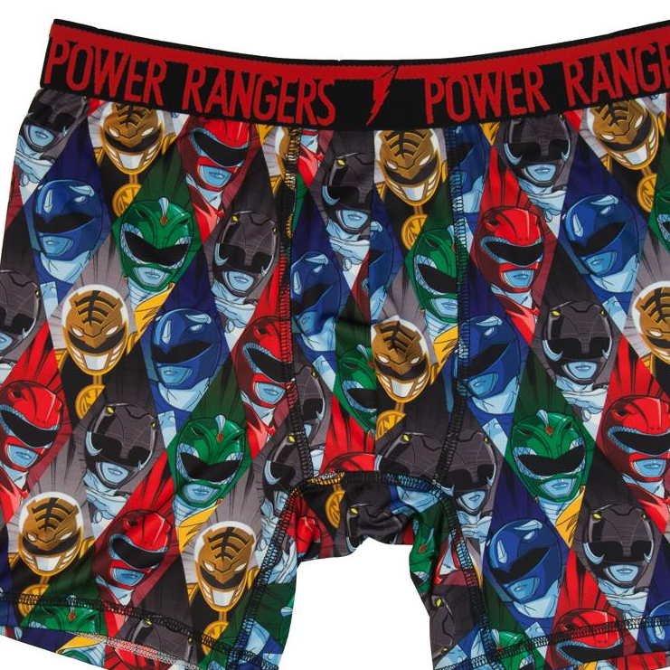 Power Rangers Boxers Power Rangers Apparel Power Rangers Mens Underwear,  Single Pack 