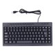 thumbnail image 2 of Mini Teclado USB para oficina: Teclado Pequeño con Cable con 87 Teclas para Computadoras de Escritorio y Portátiles, 2 of 8