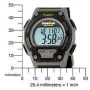 Mens Ironman Endure 30 Shock Full-Size Watch, Black Resin Strap