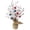B, variant on Patriotic Bonsai Tree Table Centerpiece 19.6 Inch Artificial Tree with Burlap Base Berries Branches for 4Th of July Independence Day Memorial Day Home Decor, A Desktop Ornament