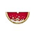 thumbnail image 3 of Kurt S. Adler TS0233 Jupe Religieuse Rouge et Or 48 Po., 3 of 4