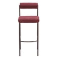 thumbnail image 2 of Banco de Bar Livorno Rojo - Kessa Muebles, 2 of 5