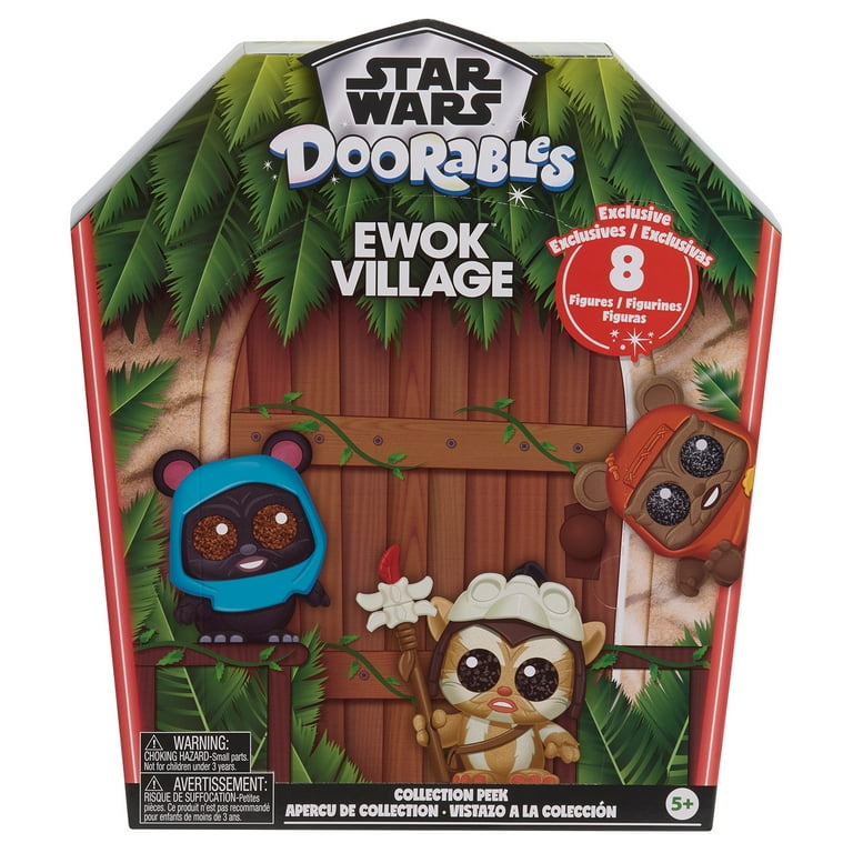 セール 国内 Doorables WARS™ STAR Ewok Peek Collection Village コミック・アニメ
