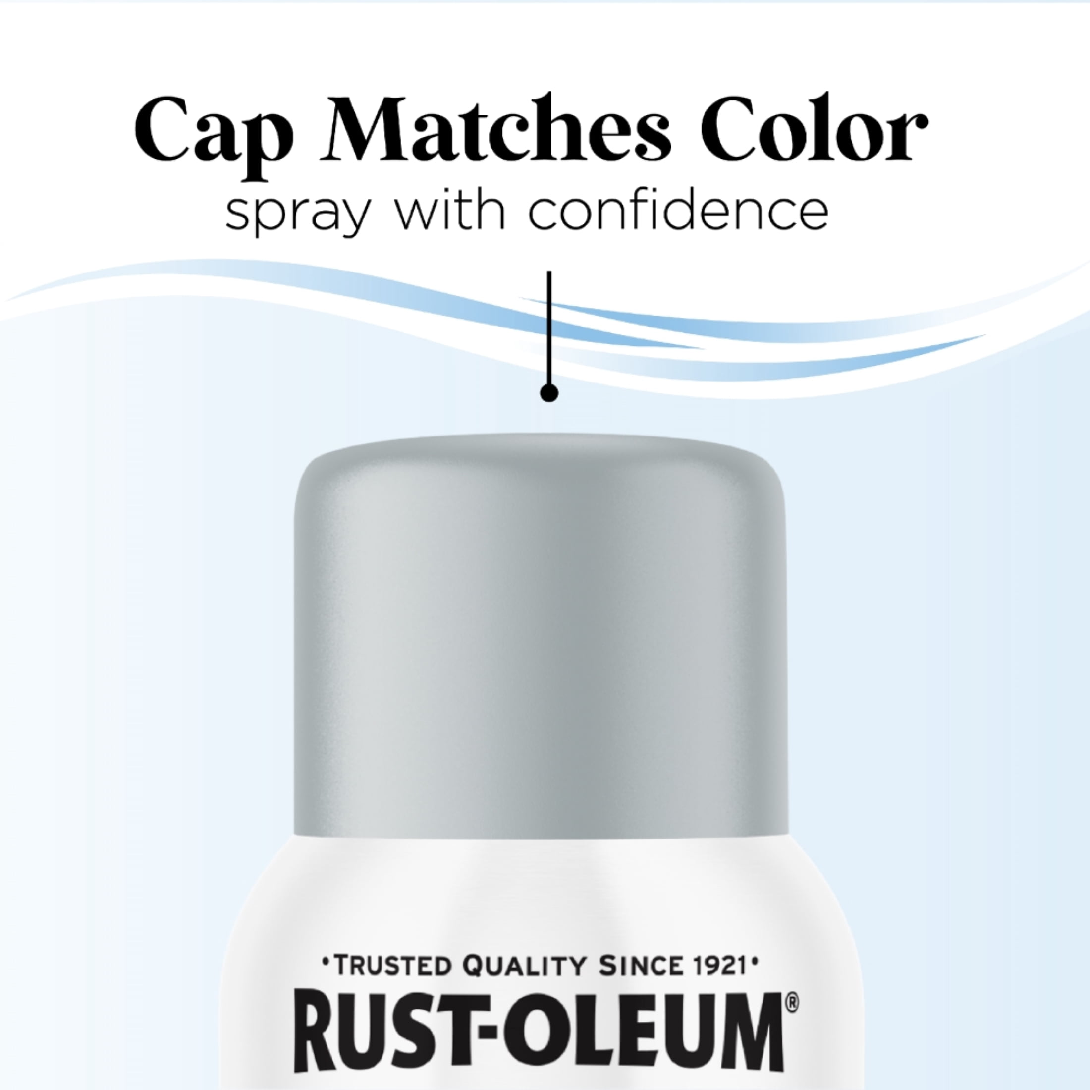 (6 pack) Daydreaming, Rust-Oleum Low Odor Premium Matte Spray Paint-388284, 11 oz