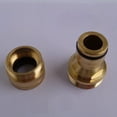 thumbnail image 4 of Kitchen Faucet Thread Connector Brass Water Pipe Pipe Adapter Basin Fitting, 4 of 8