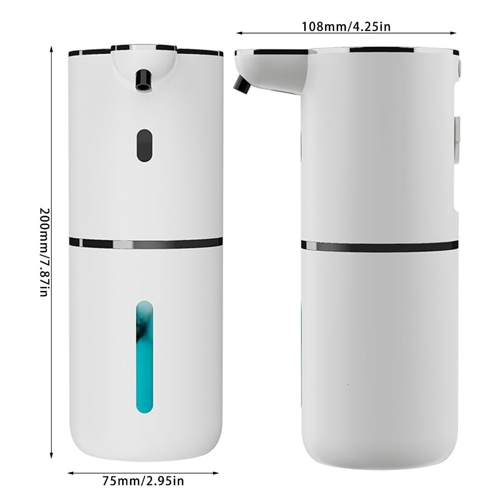380ml Automatic Foaming Hand Soap Dispenser Automatic Induction Foam Hand Washer Touchless Foam Soap Dispenser