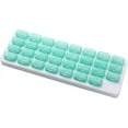 thumbnail image 1 of Organisateur de Pilules Mensuel 31 Compartiments pour Médicaments et Vitamines (Vert), 1 of 4