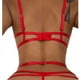 thumbnail image 5 of Ropa interior sexy para mujer, estilo europeo y estadounidense, sexy, con encaje, tirantes en la entrepierna abiertos, perspectiva, mono, 5 of 6