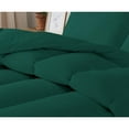 thumbnail image 5 of 1 Piece Luxurious Straight Line Pattern Comforter All Season 800 Threads Count Twin/Twin XL Size - Ultra Soft 550 GSM 100% Egyptian Cotton (Solid Teal Green Colour ), 5 of 6