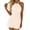Beige, variant on Women Summer Short Jumpsuits Halter Neck Backless Sleeveless Wide Leg Romper High Waisted Lounge Beach Vacation Jumpsuits with Pocket Red