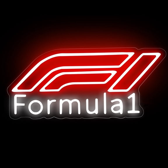 Racing Logo Neon Sign, MotorSport LED Light, Racing Sports Neon Sign, Garage Decor, Sport Car Sign, Racing art Decoration, 16.5"x7.9"