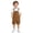Coffee, variant on XINXIAOO Kids Toddler Jumpsuit Casual Sleeveless Suspenders Shorts with Side Pockets Boys Girls Summer Clothes 6-7 Years