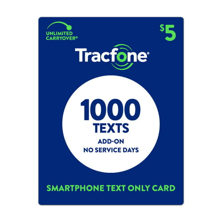 TracFone $5 Text Only (No service days) Plan (Email (Best Deals On Cell Phone Service Plans)