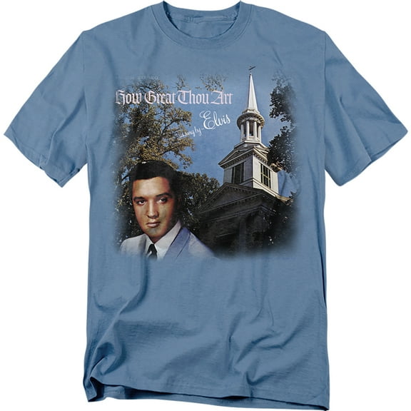 Elvis Presley T-Shirt How Great Thou Art Unisex Graphic Tee For Men & Women